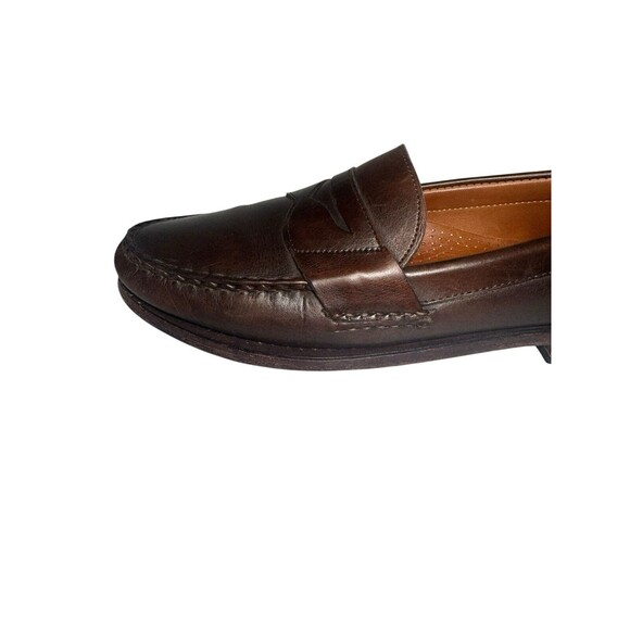 Allen Edmonds Cavanaugh Leather Penny Loafers Men’s Size 11 B Coffee Brown 50023 main image 15